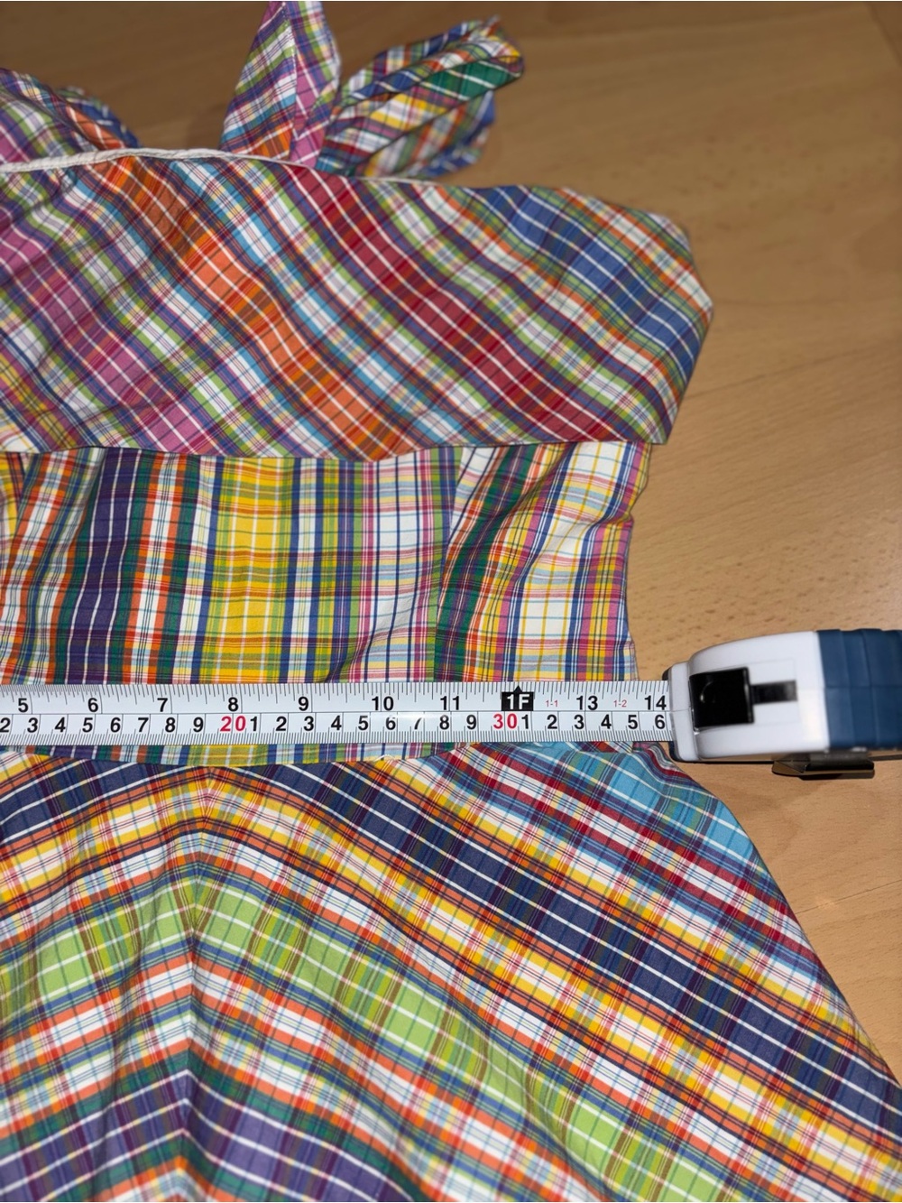 Vintage Ralph Lauren MADRAS Dress Women’s Sz 6 Plaid Sleeveless Sundress - Picture 7 of 7
